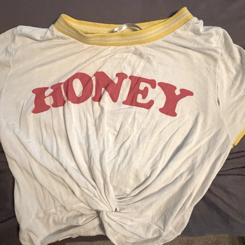 Gaze “Honey” Bunched Cute Crop Top for Casual Wear
